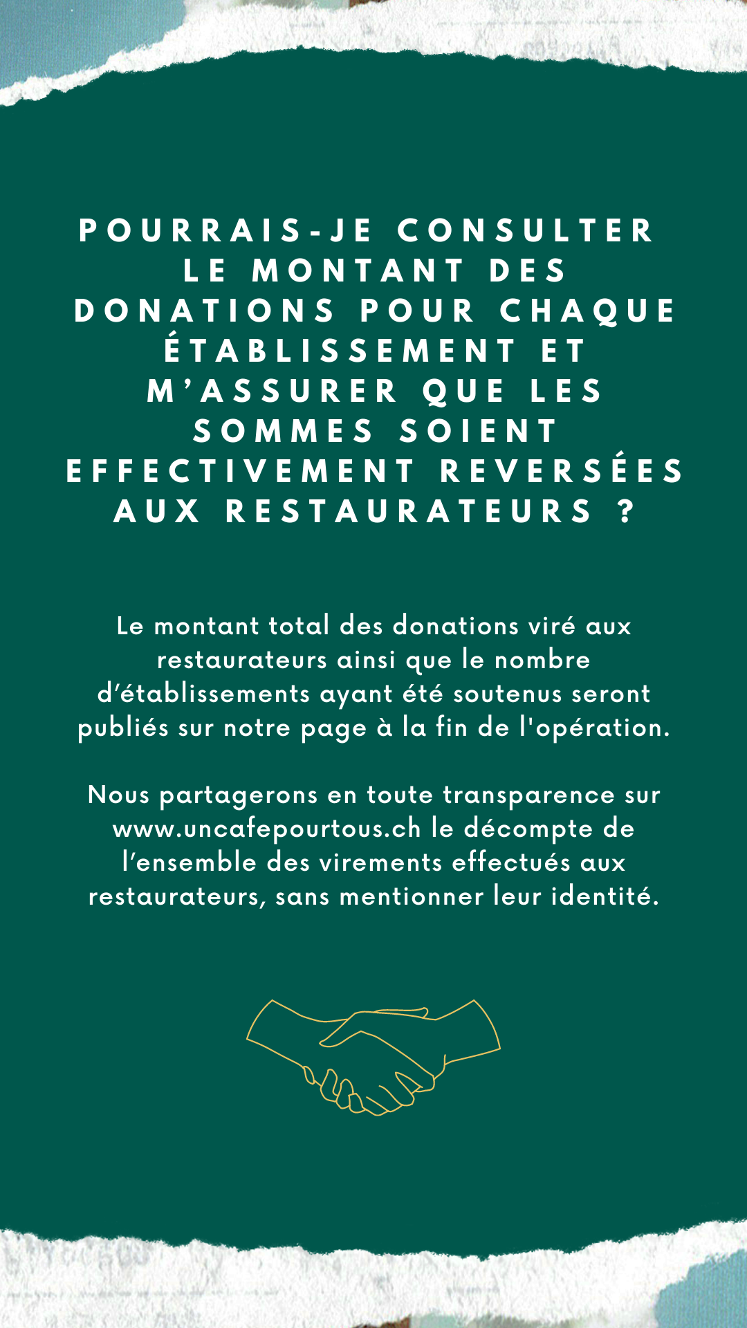 consulter les donations