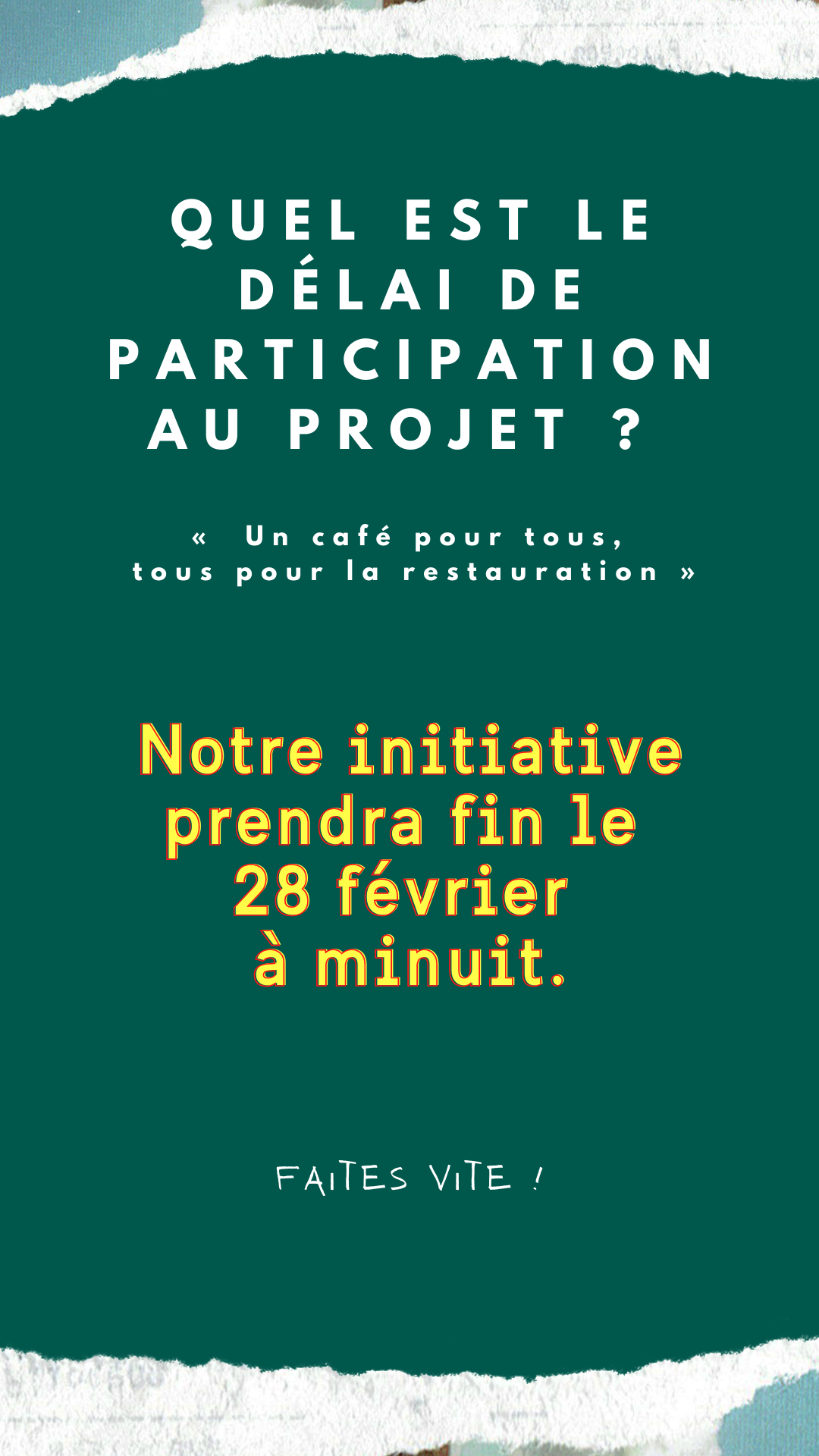 délai de participation